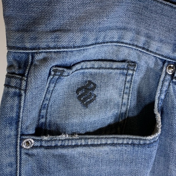 Y2K rocawear R logo light wash jeans - Picture 3 of 15